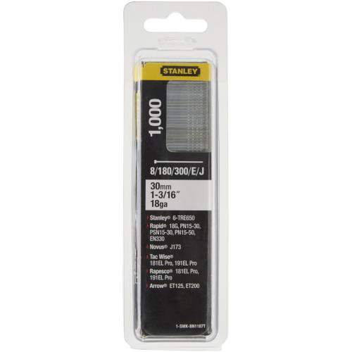 Stanley 1-SWKBN1187T Tűszeg 8/300/E/J, 30mm, 1000db