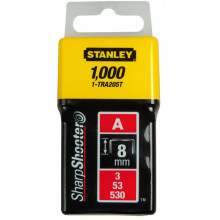 Stanley 1-TRA205T Könnyű terhelésű tűzőkapcsok - A típusú 5/53/530, 8mm, 1000db