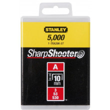 Stanley 1-TRA206-5T Könnyű terhelésű tűzőkapcsok - A típusú 5/53/530, 10mm, 5000db