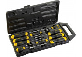 Stanley 2-65-005 10 részes CushionGrip lapos és Phillips csavarhúzó készlet