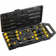 Stanley 2-65-005 10 részes CushionGrip lapos és Phillips csavarhúzó készlet