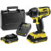 Stanley FMC645D2 FatMax Akkus ütvecsavarozó kofferben (1/4"180 Nm) (18V 2x 2,0Ah)