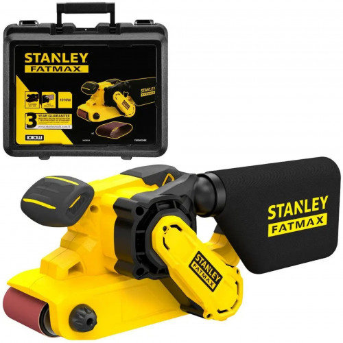 Stanley FMEW204K-QS FatMax Szalagcsiszoló (75x533mm/1010W) koffer