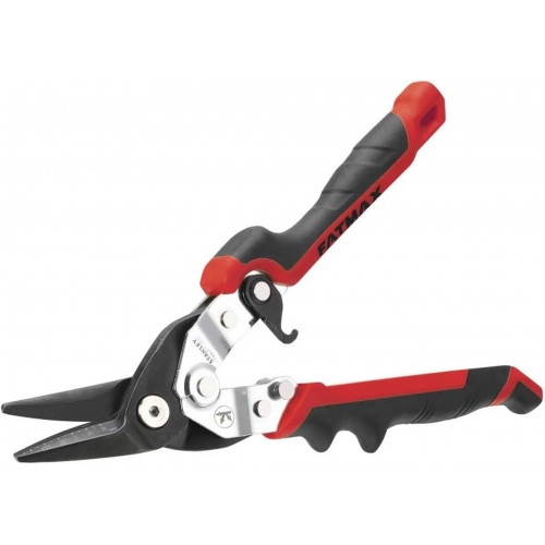 Stanley FMHT73755-0 FatMax Ergo Lemezvágó olló, balos, piros, 250mm