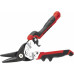 Stanley FMHT73755-0 FatMax Ergo Lemezvágó olló, balos, piros, 250mm