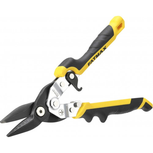 Stanley FMHT73756-0 FatMax Ergo Lemezvágó olló, egyenes, sárga, 250mm