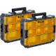 Stanley FMST82967-9 FatMax Pro-Stack Nagy kapacitású, összekapcsolható szortimenter, 2 db
