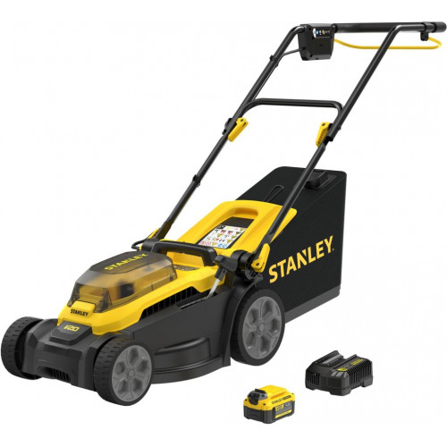 Stanley SCMWP3401M1-QW FatMax V20 Akkus fűnyíró (34cm/18V/1x4,0Ah)
