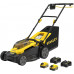 Stanley SCMWP3701M2-QW FatMax V20 Akkus fűnyíró (37cm/2x18V/2x4,0Ah)