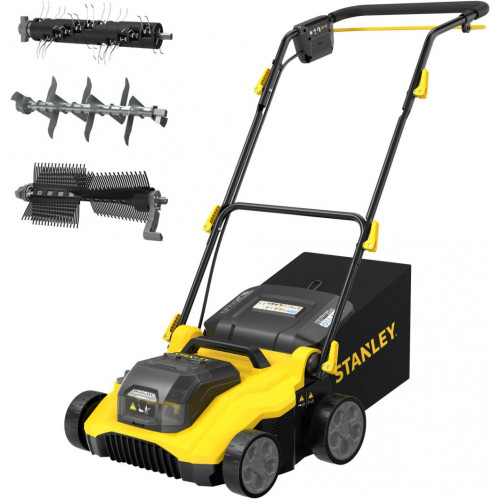Stanley SCOEP3801N-XJ FatMax V20 Akkus gyepszellőztető (38cm/2x18V/akku és töltő nélkül) Stanley SCOEP3801N-XJ FatMax V20 Akkus gyepszellőztető (38cm/2x18V/akku és töltő nélkül)
