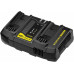 Stanley SFMCB24-QW FatMax V20 Duál Akkumulátor gyorstöltő (18V/4A)