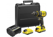 Stanley SFMCD720D2K-QW FatMax V20 Akkus fúró-csavarbehajtó (80Nm/18V/2x2,0Ah) koffer