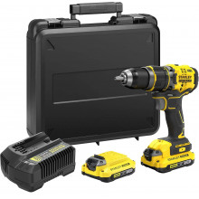 Stanley SFMCD721D2K-QW FatMax V20 Akkus ütvefúró-csavarozó (80Nm/18V/2x2,0Ah) koffer