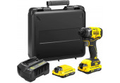 Stanley SFMCF810D2K-QW FatMax V20 Akkus ütvecsavarozó 1/4" (18V/2x2,0Ah) koffer