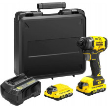Stanley SFMCF810D2K-QW FatMax V20 Akkus ütvecsavarozó 1/4" (18V/2x2,0Ah) koffer