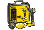 Stanley SFMCF830D2K-QW FatMax V20 Akkus ütvecsavarozó 1/4" (18V/2x2,0Ah) koffer