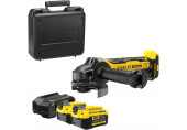 Stanley SFMCG700M2K-QW FatMax V20 Akkus sarokcsiszoló (125mm/18V/2x4,0Ah), koffer