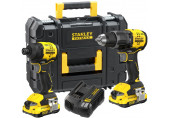 Stanley SFMCK201D2T-QW FatMax V20 Akkus gépszett (18V/2x2,0Ah) Pro-Stack