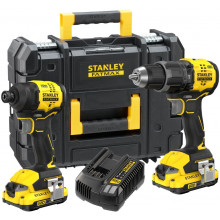 Stanley SFMCK201D2T-QW FatMax V20 Akkus gépszett (18V/2x2,0Ah) Pro-Stack