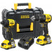 Stanley SFMCK201D2T-QW FatMax V20 Akkus gépszett (18V/2x2,0Ah) Pro-Stack