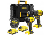 Stanley SFMCK461D2T-QW FatMax V20 Akkus gépszett (18V/2x2,0Ah) Tstak