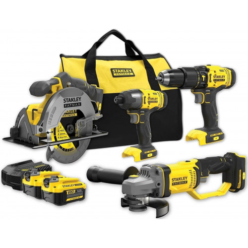 Stanley SFMCK469M2-QW FatMax V20 Akkus gépszett (18V/2x4,0Ah) hordtáska
