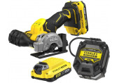 Stanley SFMCM300D2-QW FatMax V20 Akkus univerzális vágógép (76mm/18V/2x2,0Ah)