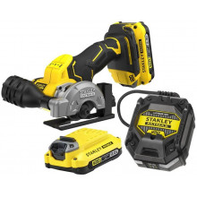 Stanley SFMCM300D2-QW FatMax V20 Akkus univerzális vágógép (76mm/18V/2x2,0Ah)