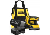 Stanley SFMCW220D1S-QW FatMax V20 Akkus excentercsiszoló 125mm (18V/1x2,0Ah), vászontáska