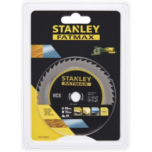 Stanley STA10420 Körfűrészlap HCS fához, műanyaghoz, fémhez 89 x 10 mm, 44 foggal