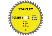 Stanley STA13105-XJ Körfűrészlap keresztvágásokhoz TCT/HM 160x16mm, 40 fog