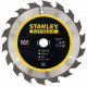 Stanley STA15315-XJ Körfűrészlap hosszvágásokhoz TCT/HM 160x16mm, 18 fog
