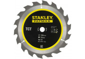 Stanley STA15370-XJ Körfűrészlap hosszanti vágáshoz TCT/HM 190x16mm, 18 fog