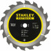 Stanley STA15370-XJ Körfűrészlap hosszanti vágáshoz TCT/HM 190x16mm, 18 fog