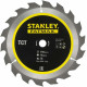 Stanley STA15370-XJ Körfűrészlap hosszanti vágáshoz TCT/HM 190x16mm, 18 fog