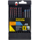 Stanley STA29240-XJ Dekopír fűrészlap készlet fához HCS-HSS, T rögzítés, 10 db