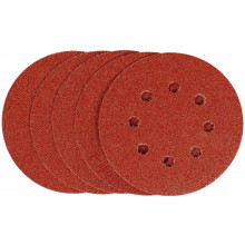 Stanley STA32027-XJ Csiszolópapír készlet, 125 mm, P60, 5 db