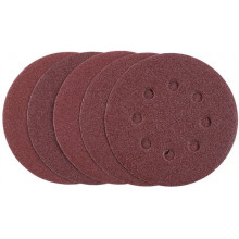 Stanley STA32032-XJ Csiszolópapír készlet, 125 mm, P80, 5 db