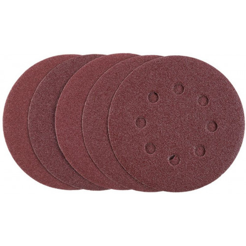 Stanley STA32032-XJ Csiszolópapír készlet, 125 mm, P80, 5 db