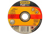 Stanley STA32607-QZ Inoxvágó tárcsa, 125 x 1,0 x 22,2 mm