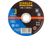Stanley STA32637-QZ Fémvágó tárcsa, 125 x 1,0 x 22,2 mm