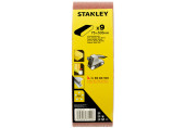 Stanley STA33481-QZ Csiszolószalag, 75 x 533 mm, 3x P60, 3x P80, 3x P100, 9 db