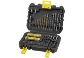 Stanley STA88546-XJ 50 részes fúró-, bit- és dugókulcsfej készlet