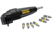 Stanley STA88582-XJ Derékszögű csavarozó csatlakozó és 9 db 25 mm-es impact bit
