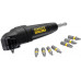 Stanley STA88582-XJ Derékszögű csavarozó csatlakozó és 9 db 25 mm-es impact bit