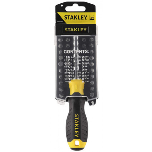 Stanley STHT0-70885 Multibit csavarhúzó készlet 34 részes