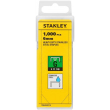 Stanley TRA704SST-0 Kapocs HD rozsdamentes acél G típus 4/11/140 - 6mm, 1000 db