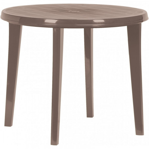 CURVER LISA műanyag kerti asztal, cappuccino 221287 (17180053)