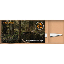 Fiskars Recycled Univerzális olló, 21 cm, ajándékcsomagolásban 1059075