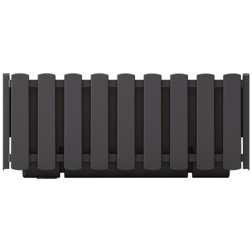 PROSPERPLAST BOARDEE FENCYCASE virágláda, 38 x 18 x 16,2 cm, antracit DDEF400-S433